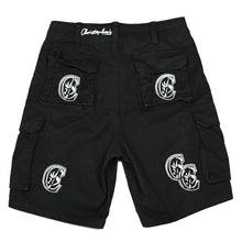 Load image into Gallery viewer, C$ Mens Black Cargo Shorts
