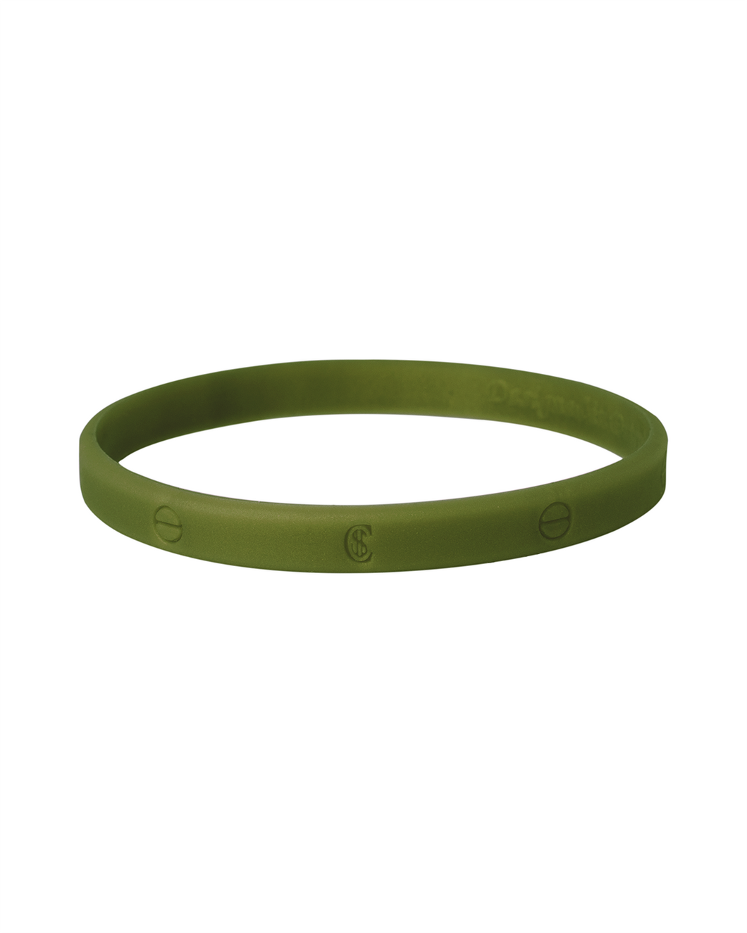 C$ Rubber Band Green