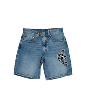 Load image into Gallery viewer, C$ Denim Shorts Black Cluster

