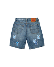 Load image into Gallery viewer, C$ Denim Shorts Blue Logo
