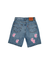 Load image into Gallery viewer, C$ Denim Shorts Pink Logo
