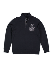 Load image into Gallery viewer, Chris $mokes Black Quarter Zip

