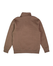 Load image into Gallery viewer, Chris $mokes Brown Quarter Zip
