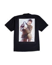 Load image into Gallery viewer, Chris $mokes Saddam Black Tee
