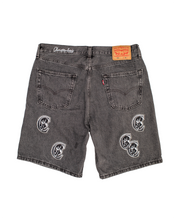 Load image into Gallery viewer, C$ Black Denim Shorts
