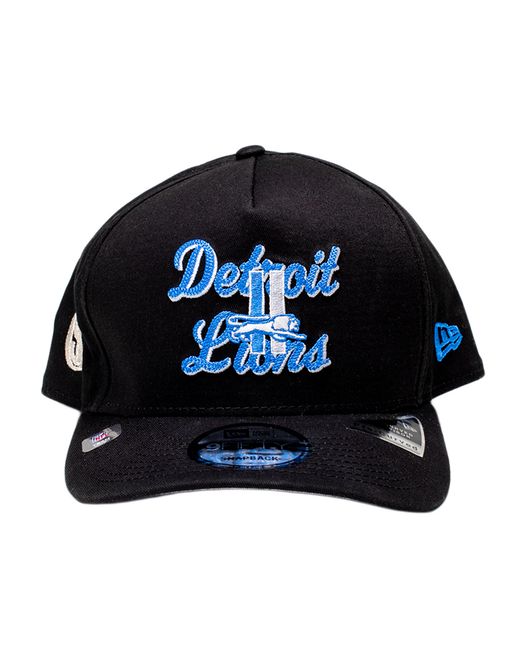Chris Smokes Black & Blue Detroit Lions Snapback