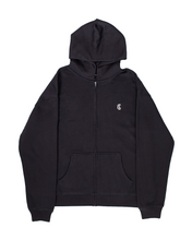 Load image into Gallery viewer, Chris Smokes Black Rolls Zip Up Hoodie

