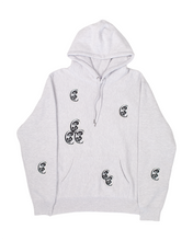 Load image into Gallery viewer, Chris Smokes Grey Embroidered Heavyweight Hoodie

