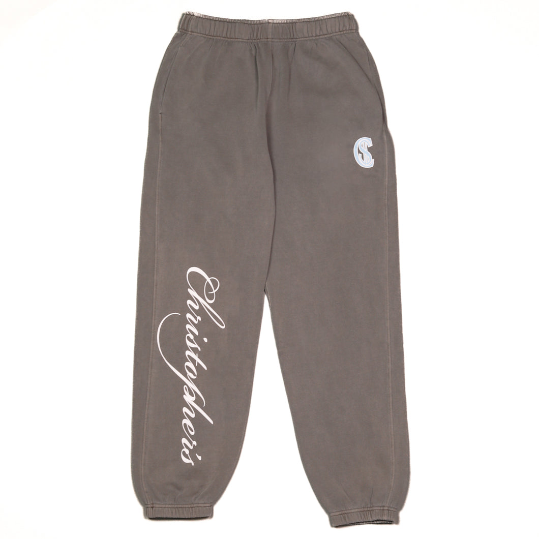 Chris $mokes Perpetual Motion Grey Sweatpants