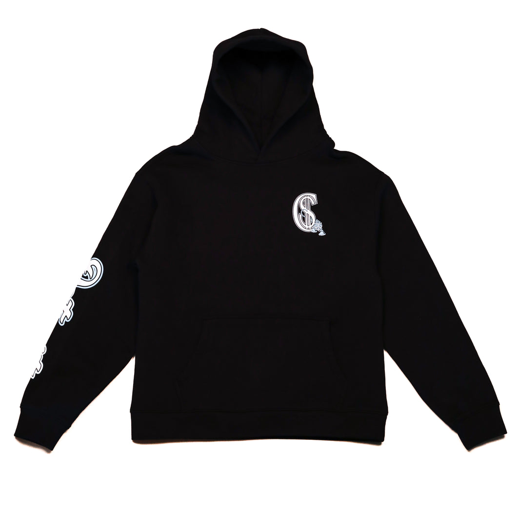 Chris $mokes Black Hoody