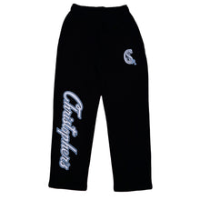 Load image into Gallery viewer, Chris $mokes Black Sweatpants
