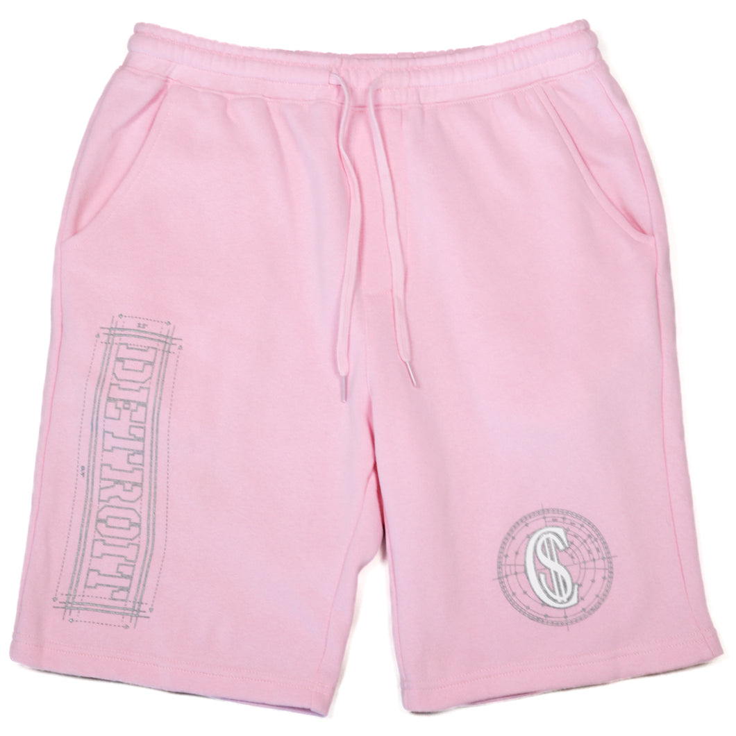 C$ Pink Sweat Shorts